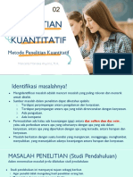 Landasan Teori & Rancangan Penelitian - MetPen Kuanti-Compressed