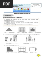 Soal Matematika Kelas 4 Pengukuran Luas Dan Volume | PDF