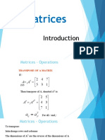 Introduction To Matrices 2