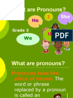 Grade 3 - Pronouns