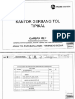 4. Gambar M.E.P Kantor Gerbang Tol (1)