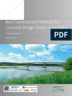 混凝土桥梁最好的建设方法——Best Construction Methods for Concrete Bridge Decks - Cost Data
