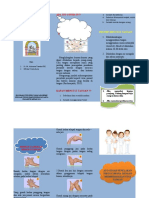 LEAFLET BIOSTATISTIK CUCI TANGAN