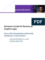Reviewers Guide Remote 3d Graphics Apps Part 3 Xenserver Vgpu