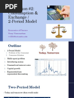 EOF Recitation 2 Slides - Two Period Model