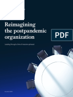Reimagining The Postpandemic Organization