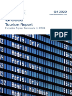 rGreeceeceeTTourism Rourism ReporteportIncludes 5-year forecasts to 2024 Q4