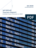 rGreeceeceeTTourism Rourism ReporteportIncludes 5-Year Forecasts To 2024 Q4