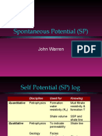 Spontaneous Potential (SP) : John Warren