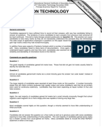 Information Technology: Paper 0417/01 Written