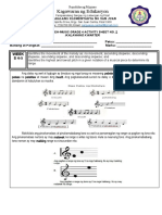 Activity Sheet 2 in MAPEH MUSIC 2nd Quarter