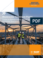 Wastewater Treatment Plants: Guide To Waterproofing, Repair, and Protection Solutions