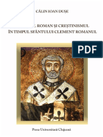 Imperiul Roman Si Crestinismul in Timpul Sfantului Clement Romanul