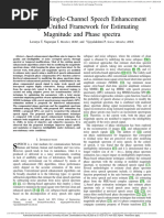 Multi-Level Single-Channel Speech Enhancement Using A Unified Framework For Estimating Magnitude and Phase Spectra