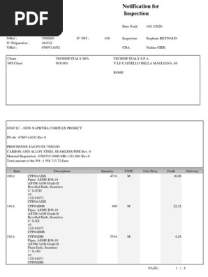 Material List