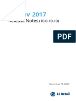 Release Notes LS Nav 2017 (10.0-10.10)