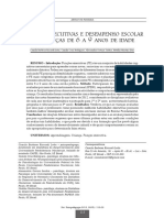 UNIDADE 2 - TEXTO 3 - Funções Executivas e Desempenho Escolar Em Crianças de 6 a 9 Anos de Idade