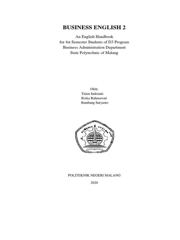 Business English 2 Module | PDF | Limited Company | Partnership