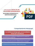Relaciones Intergrupales-Identificación Social