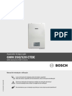 Manual Aquecedor Bosch 25l GWH 520 23 25l