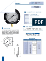 Manómetro: Características Generales