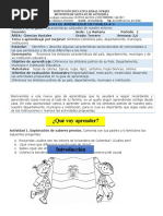 3° Guía 3 Sociales P1 Simbolos Patrios