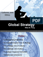 Emphasizing Institutions, Cultures, and Ethics: Global Strategy