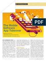 The Mobile Software App Takeover: Guest Editors' Introduction