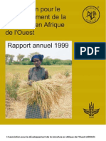 AfricaRice Rapport annuel 1999