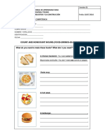 Workshop About Food and Drinks Quantifiers