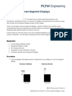 Activity 2.3.2 Seven-Segment Displays: Common Cathode Common Anode