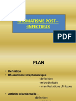 5 - Rhumatologie - Rhumatismes Post-Infectieux