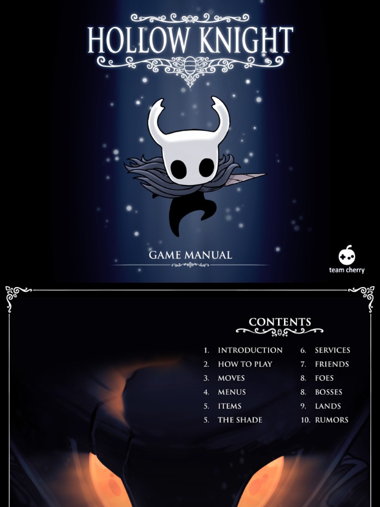Hollow Knight Game Manual | PDF