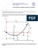 Mecapedia-Cálculo de La Catenaria Conocidos Los Puntos de Amarre y La Flecha Máxima