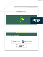 Kimia Medisinal - Aspek Kimiawi Dan Mekanisme Kerja Obat