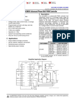 Uccx895 Bicmos Advanced Phase-Shift PWM Controller: 1 Features 3 Description