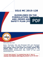 DILG MC 2015-128: Guidelines On The Formulation of Peace and Order and Public Safety Plan (Pops Plan)