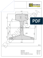 Perfil de acero ASCE 75 para estructuras