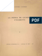 Candido S - La poesía de Giuseppe Ungaretti