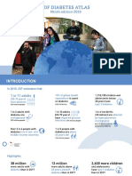 Idf Diabetes Atlas: Presentation of The New World Diabetes Day