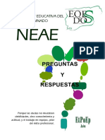 Orientación Educativa NEAE Preguntas y Respuestas