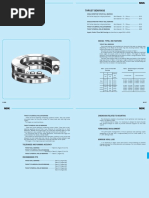 SKF Thrust Ball Bearing Size Chart | PDF