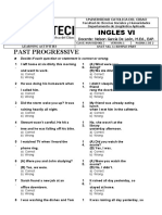 La - No.3 - Past Progressive Tense