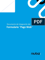 Documento de Integración Pago Web