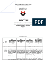 Concept Analysis of Energy Topic: Submitted As One Assignment of School Science 2