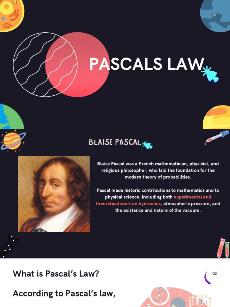 Pascals Law of Pressure | PDF