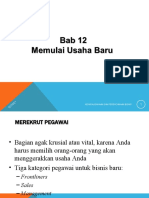 Pertemuan 19 Memulai Usaha Baru 2