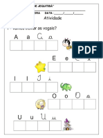 SEQUENCIA 3 ENC VOCÁLICOS NUMEROS ATÉ 60 (Salvo Automaticamente)