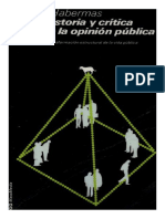 Habermas, Jurgen - Historia Y Critica de La Opinion Publica-GN, BassMedia (1990)