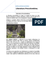 Literatura Precolombina